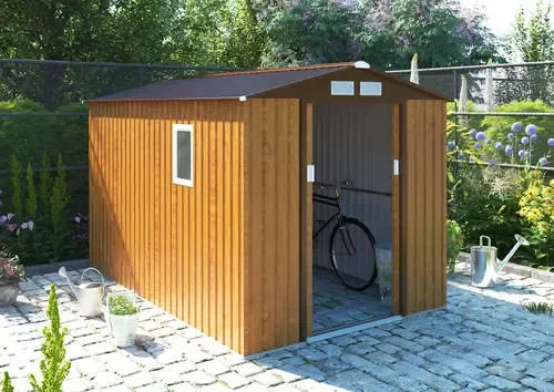 מחסן גינה מתכת GARDEN TOP