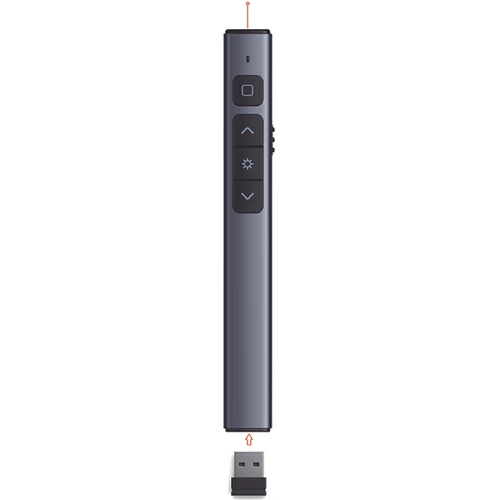מעביר מצגות אלחוטי משולב עם סמן לייזר Presenter