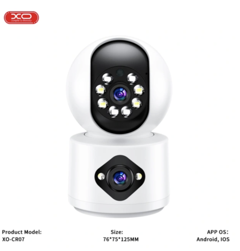 מצלמה כפולה WIFI 360 XO CR07