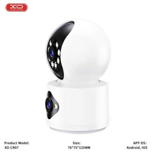 מצלמה כפולה WIFI 360 XO CR07