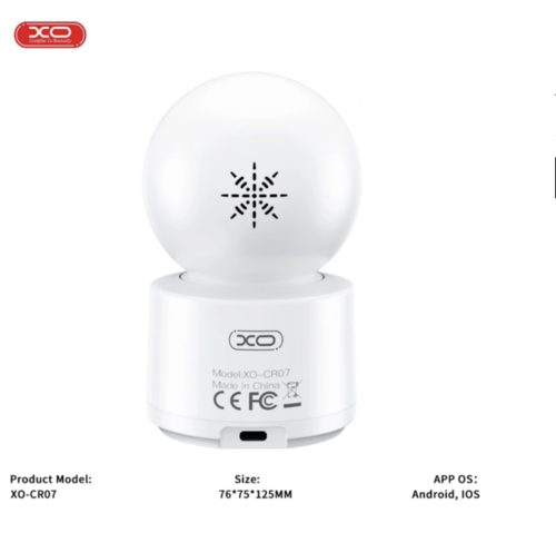 מצלמה כפולה WIFI 360 XO CR07