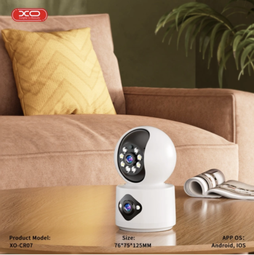 מצלמה כפולה WIFI 360 XO CR07