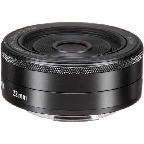 עדשה קנון Canon M lens EF-M 22mm f/2 STM Lens