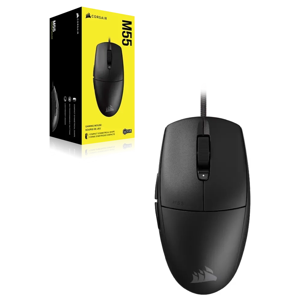 עכבר גיימינג חוטי CORSAIR M55 Lightweight