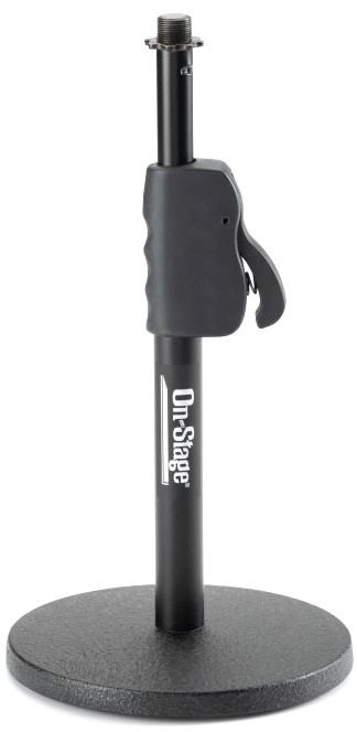 סטנד שולחני למיקרופון On Stage DS7200QRB Desktop Mic Stand