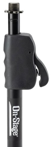 זוית נוספת on stage ds7200qrb quick release desktop mic stand