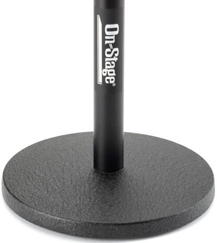 זוית נוספת on stage ds7200qrb quick release desktop mic stand