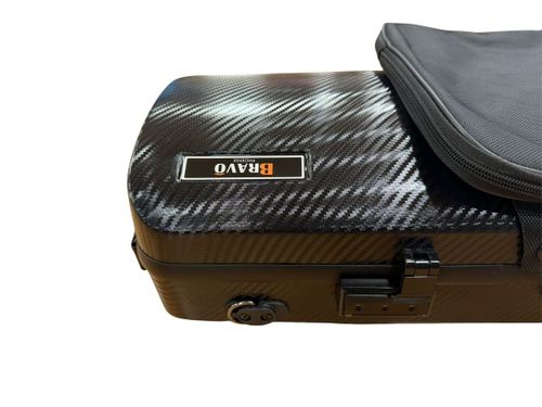 ארגז קשיח לכינור 4/4 מקרבון LE MANS VC-CF450 Violin Case Oblong Carbon Composite 4/4