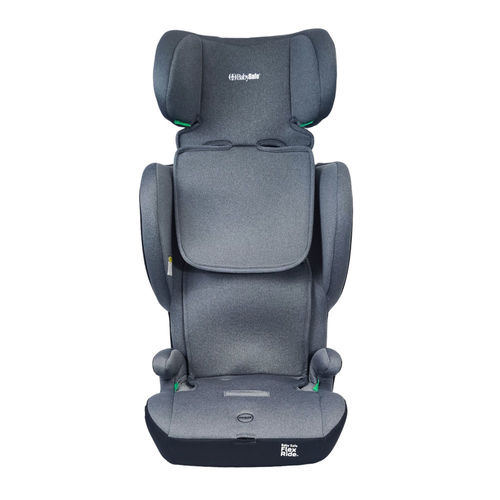 מושב בטיחות משולב בוסטר FlexRide מבית BabySafe (אפור)