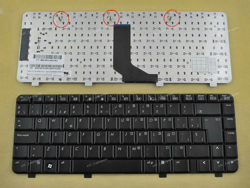 מקלדת מקורית HP/COMPAQ DV2000