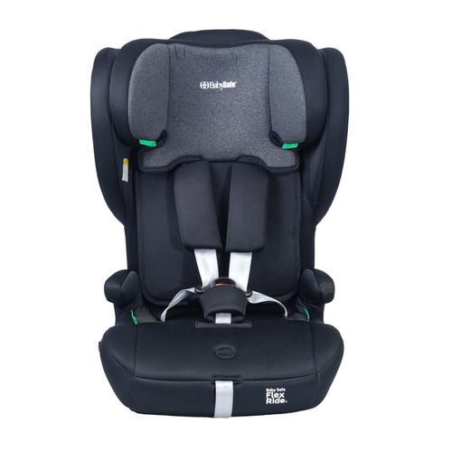 מושב בטיחות משולב בוסטר FlexRide מבית BabySafe (שחור)