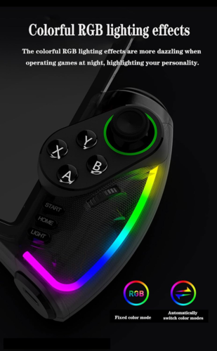 שלט קונטרולר מכני לטלפון וטאבלט - iPega PG-9777s Controller RGB Mechanical  