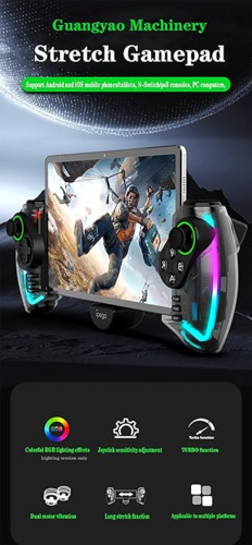שלט קונטרולר מכני לטלפון וטאבלט - iPega PG-9777s Controller RGB Mechanical  