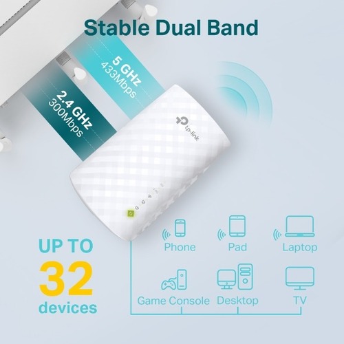 מגדיל טווח TP-LINK RE220 750MBPS