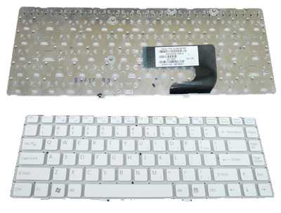 מקלדת למחשב נייד VGN-NW WHITE SONY VAIO