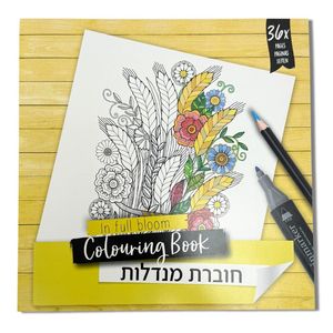 חוברת צביעה למבוגרים - מנדלות