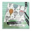 חוברת צביעה למבוגרים - מנדלות גן עדן מושלם