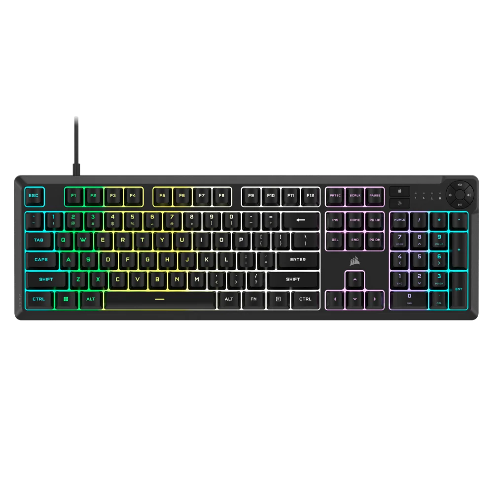 מקלדת גיימינג CORSAIR K55 CORE RGB