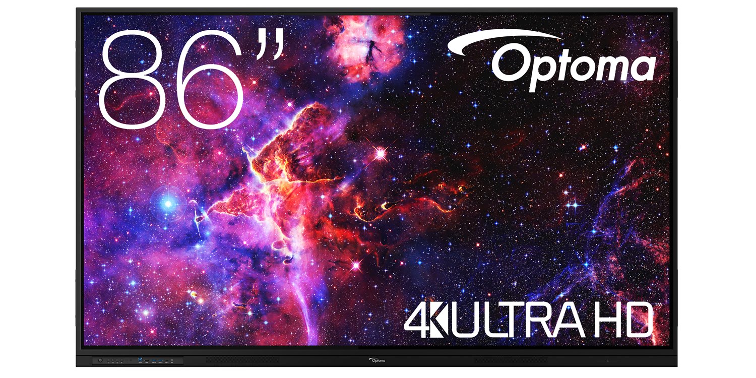 מסך מגע אינטראקטיבי "86 Optoma 3863RK 4K