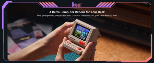  רמקול Divoom MiniToo Bluetooth Speaker