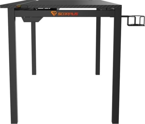שולחן גיימינג עם תאורת Scorpius Deskpro-LS140 ARGB