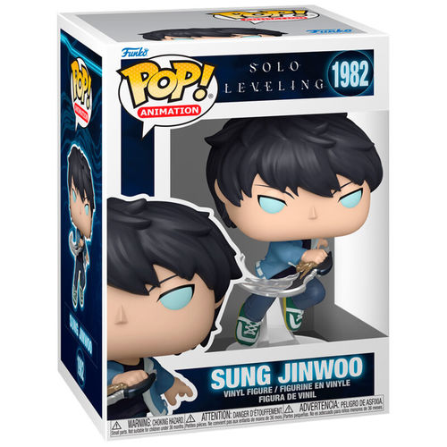 בובת פופ אנימה: סולו לבלינג - סונג ג'ין וו - Funko POP! Anime: Solo Leveling - Sung Jinwoo #1982