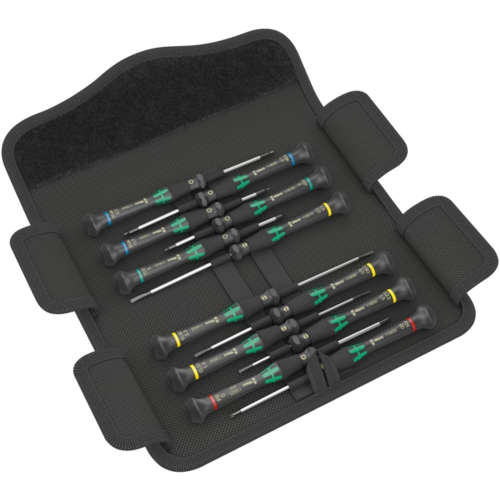 סט מברגים אוניברסלי Kraftform Micro 12 ליישומים אלקטרוניים