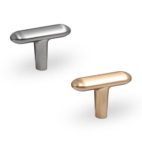 CAPSULE ידית T, דגם 6006T פליז מוברש קאווה