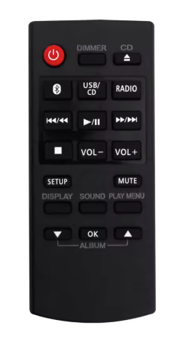 שלט רחוק תואם למערכת שמע פנסוניק PANASONIC Remote Control