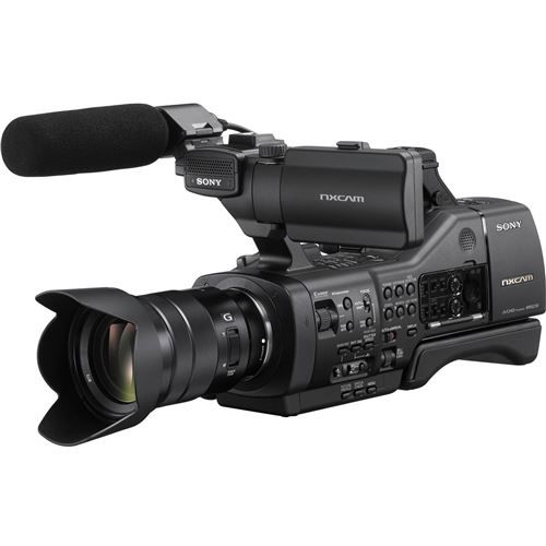 מצלמת וידאו מקצועי סוני Sony Nex-Ea50m Nxcam With 18-105mm F/4 Servo Zoom G Lens