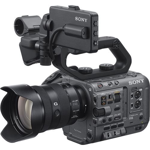 מצלמת וידאו מקצועי סוני Sony FX6 Digital Cinema Camera+24-105mm