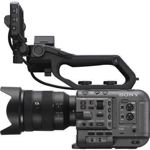 מצלמת וידאו מקצועי סוני Sony FX6 Digital Cinema Camera+24-105mm