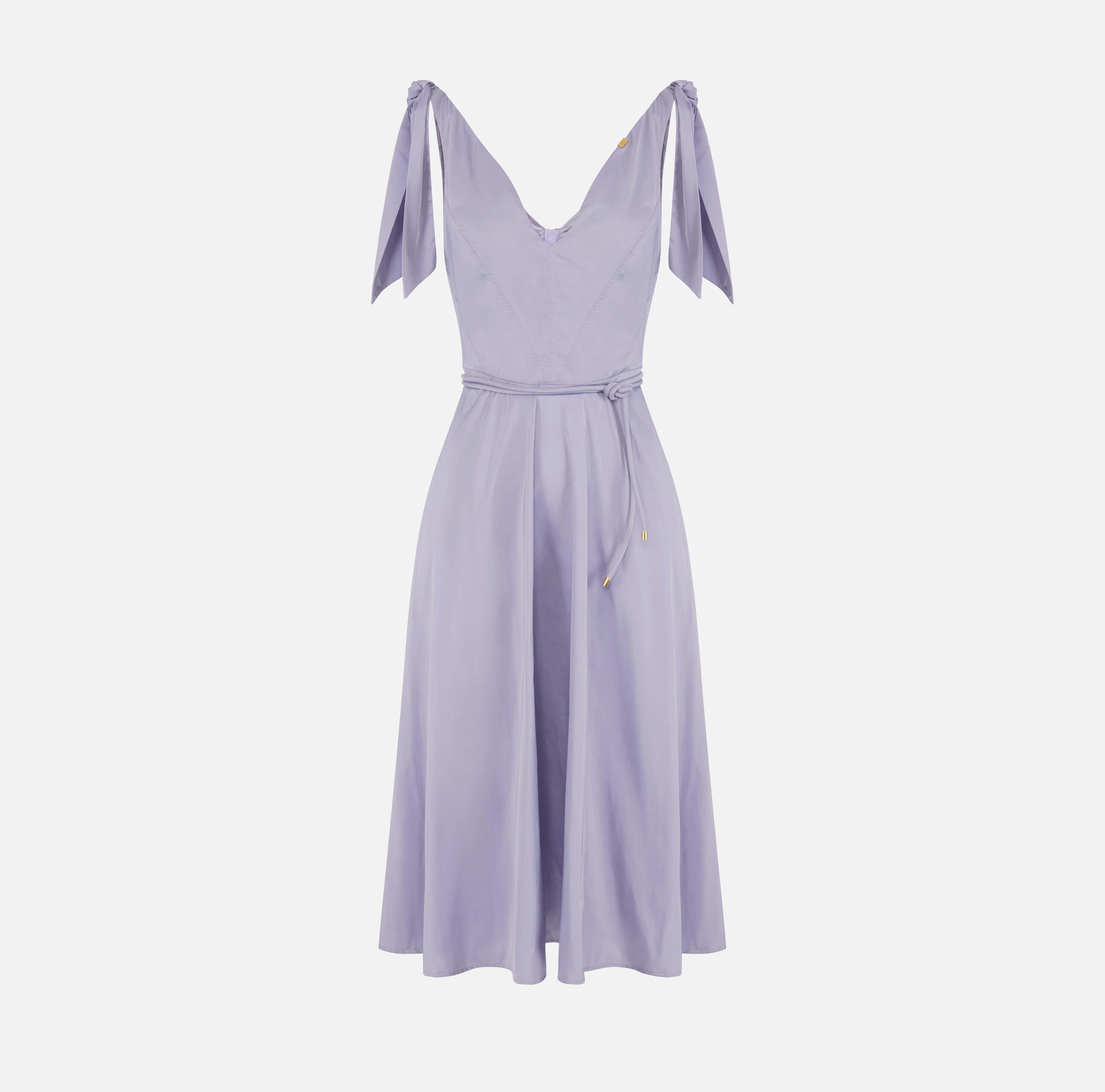 Dress in voile fabric