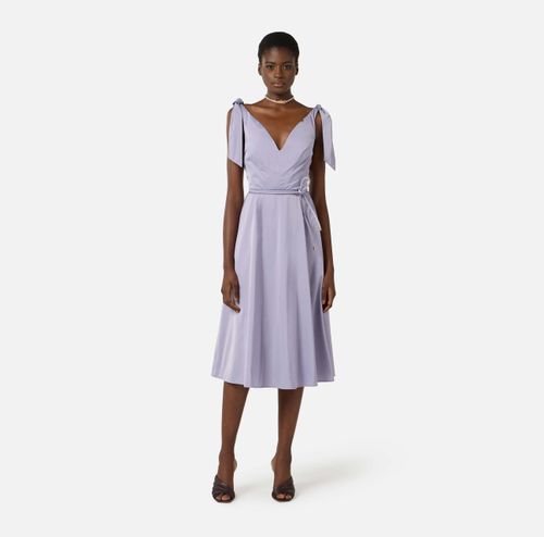 Dress in voile fabric