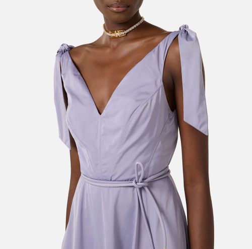 Dress in voile fabric