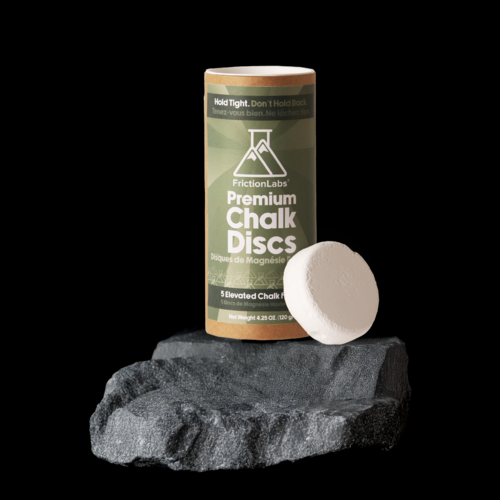 דיסק מגנזיום לטיפוס Premium Chalk Disc - Friction Lab