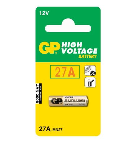 10 סוללות GP 27AE