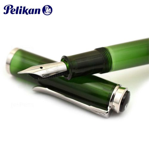 עט פליקן נובע  M205 OLIVINE FOUNTAIN PEN עובי EF