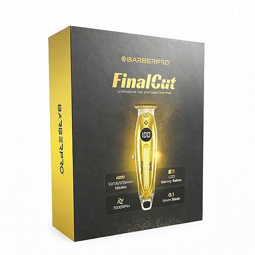 מכונת תספורת BarberPRO FinalCut Z-9500 - צבע זהב