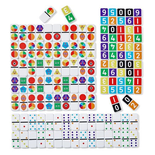 ערכת דומינו נאמברבלוקס גדול (112 חלקים)