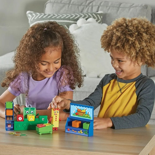 המיני-מרקט של נאמברבלוקס - משחק קניות וחשבון (28 חלקים)
