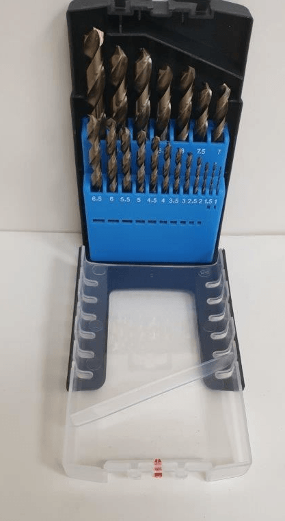 סט מקדחים קובלט 1-10*0.5 19 יחידות