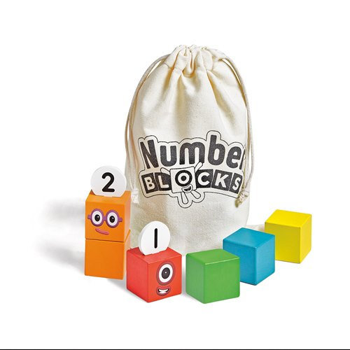 קוביות עץ נאמברבלוקס 1 עד 5 (21 חלקים)
