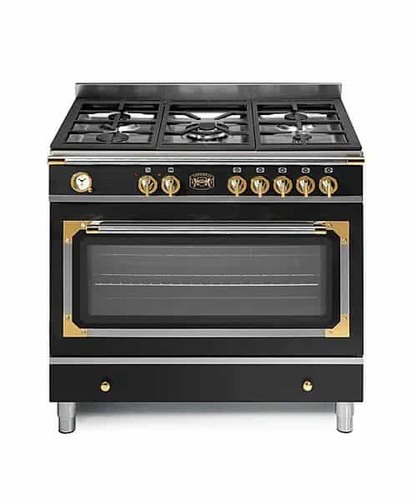 תנור משולב כיריים 90 מק"ט LE-IMPERIAL - IM90-BK  שחור