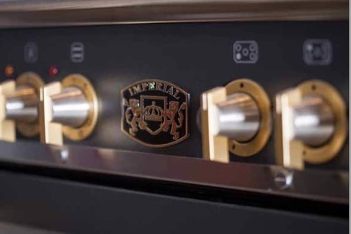 תנור משולב כיריים 90 מק"ט LE-IMPERIAL - IM90-BK  שחור