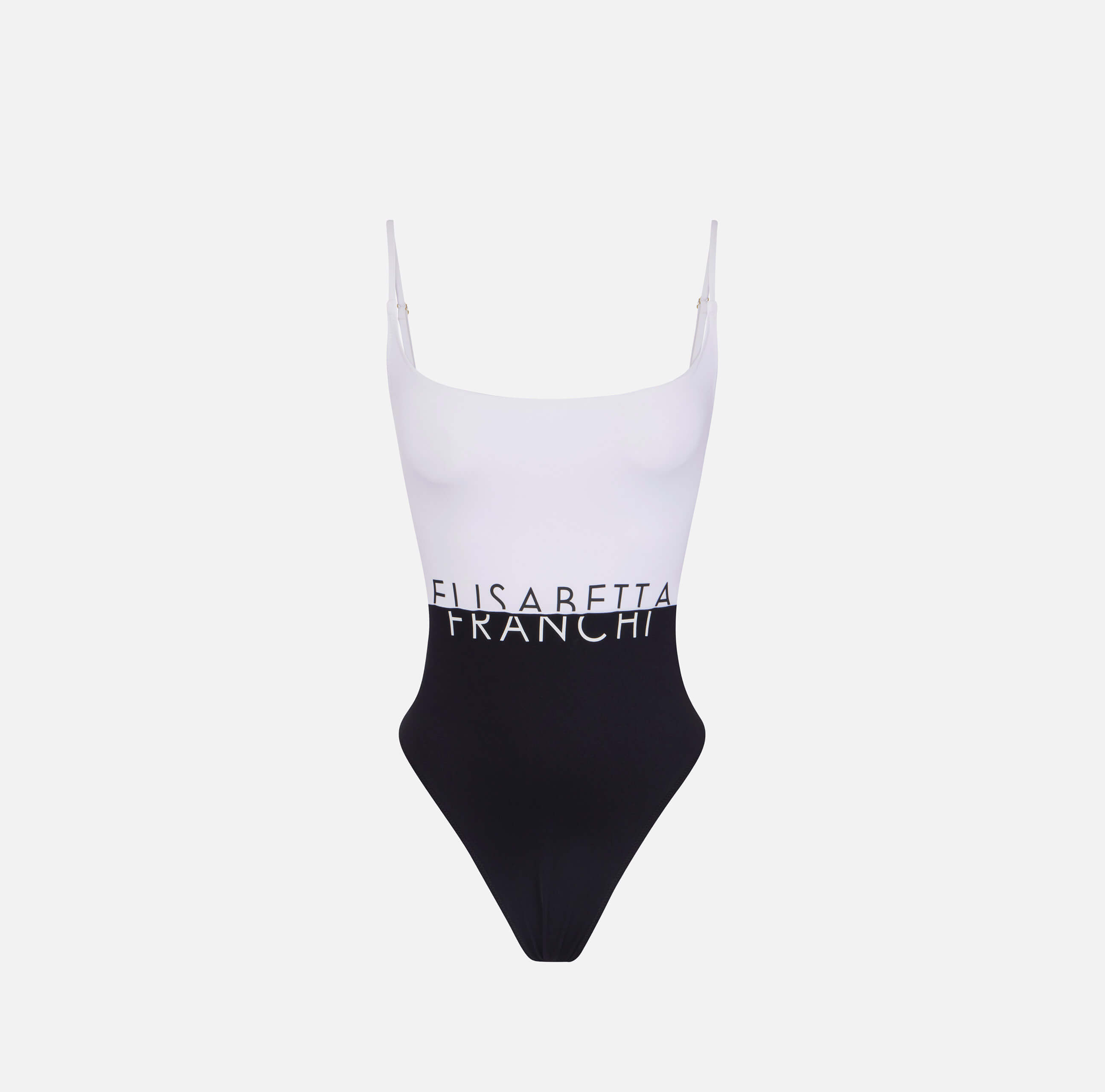 Lycra swimsuit with logo