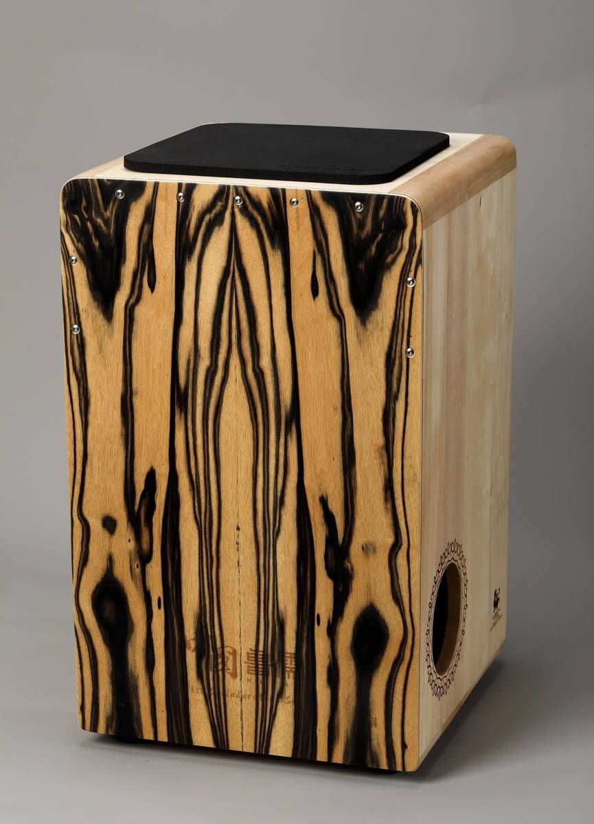 קחון 50 ס"מ כולל נרתיק HLURU WT50EU-BW Cajón 50EU White Tiger Ebony with bag