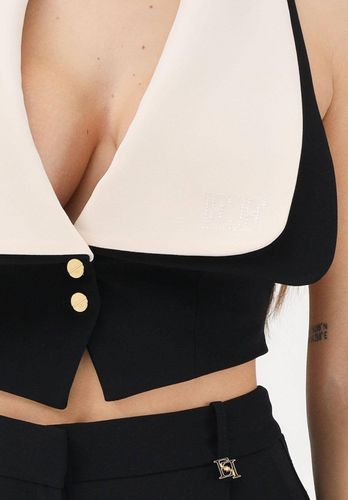 Elisabetta Franchi Shawl Gilet