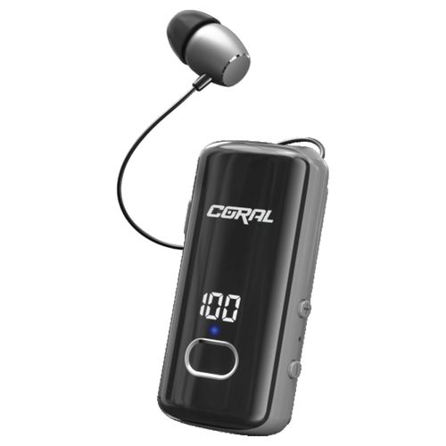 אוזניית קליפס רולר CORAL VIBE 5 BT - צבע שחור