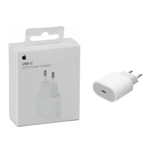 ראש מטען מהיר מקורי של אייפון USB Type-C 20W Apple